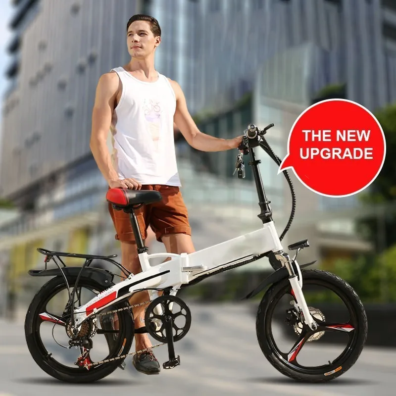 Perfect LOVELION Price Fold Electric Power Bicycle Lithium Battery Help Mini Adult A Storage Battery Male Small-scale Electric Vehicle 2