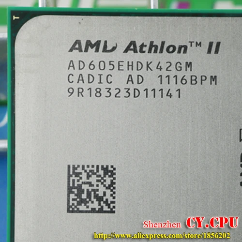 Процессор AMD Athlon II X4 605E Процессор четырехъядерный(2,3 ГГц/L2 2 м/45 Вт/2000 ГГц) разъем am3 am2+ 938 pin X4 600e
