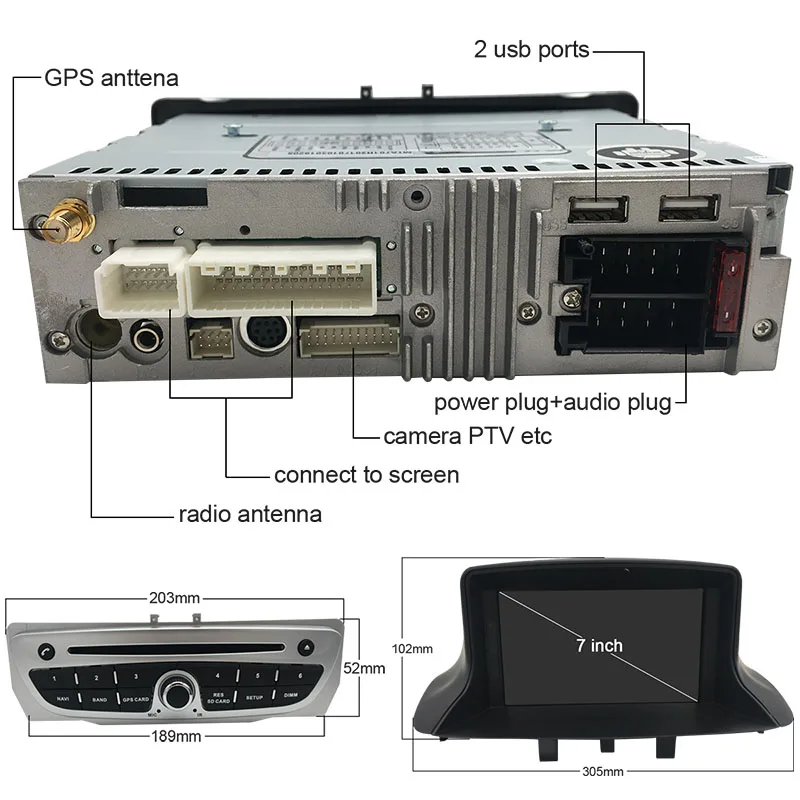 Best Android 9 PX5/6 DSP Car DVD Player for Renault Megane 3/Renault Fluence 2009+ stereo headunit GPS navigation radio tape recorder 10