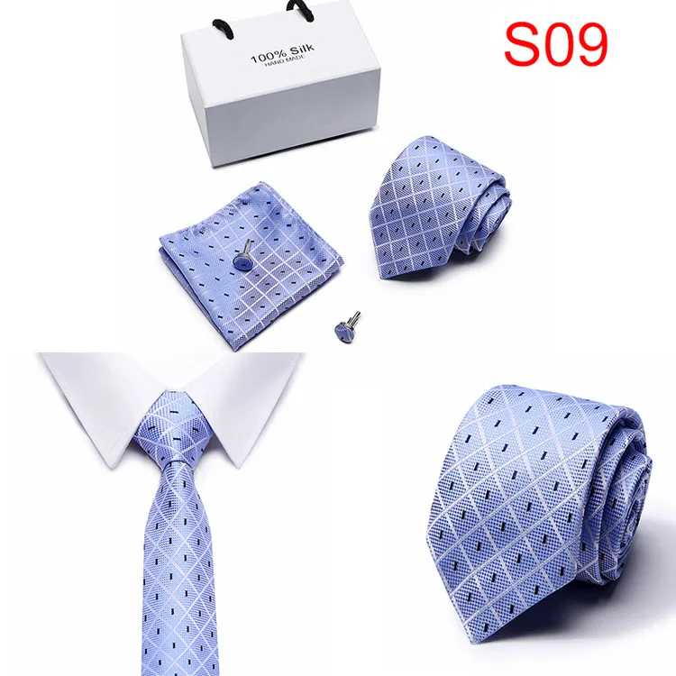 Модные мужские галстуки в горошек, дополнительный длинный размер 145 см * 7,5 см, галстук, 100% шёлковый жаккардовый тканый галстук, костюм для
