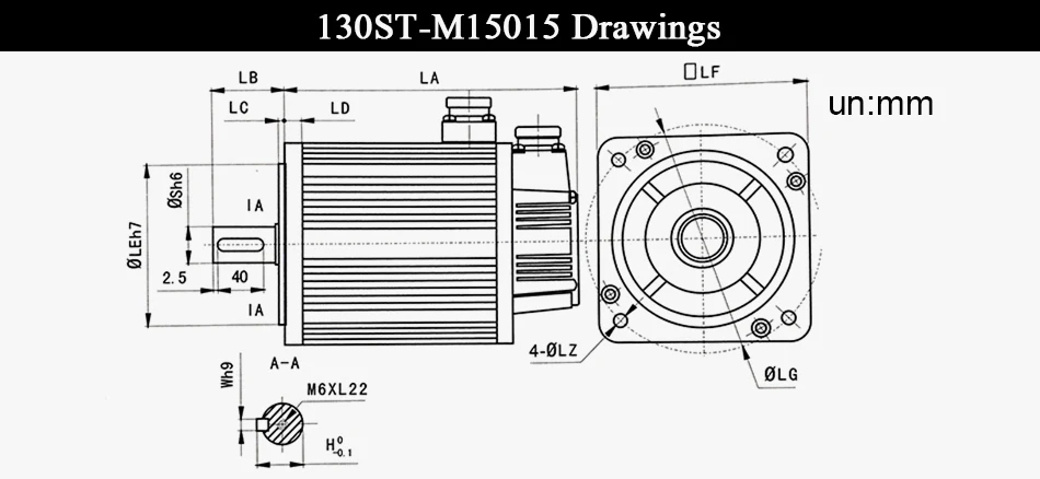 AC серво-двигатель в комплекте с тормозом 130ST-M15015 220 V/380 v 2.3KW 1500 об/мин 15N. м драйвер серводвигателя AASD-30A+ 5 м кабель для передачи данных