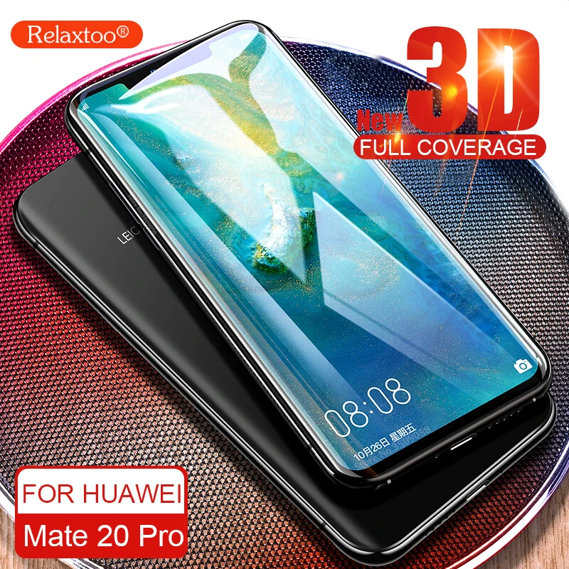 3d curved protective glass for huawei mate 20 pro glas screen protector