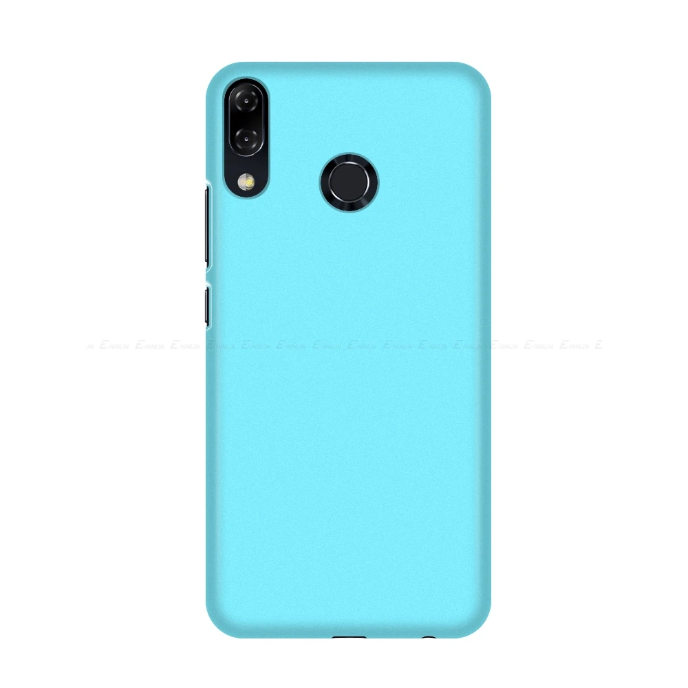 Ultra Thin Matte Hard PC Phone Case For Asus ZenFone 6 5Q 5Z 5 Selfie Lite ZS630KL ZC600KL ZS620KL ZE620KL Frosted Back Cover - Цвет: Небесно-голубой