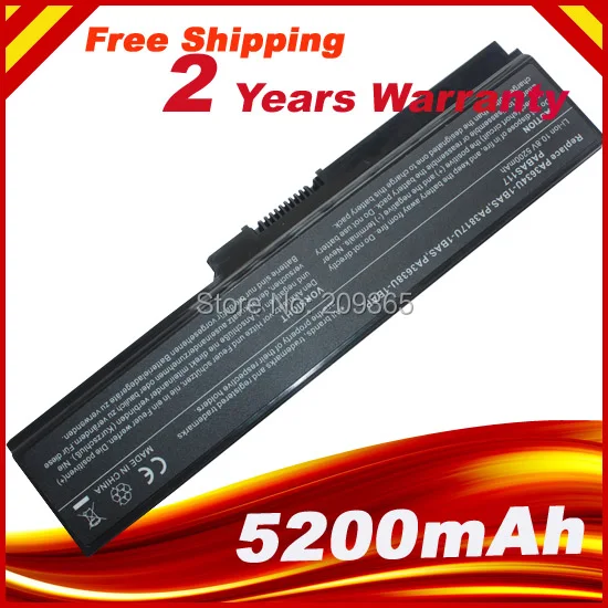 Tanie Laptop bateria do toshiby z dostępem do kanałów satelitarnych PA3817U 1BRS PA3816U 1BAS PA3818U 1BRS PABAS229 z dostępem do kanałów satelitarnych C600 C640 C650 C660 C670