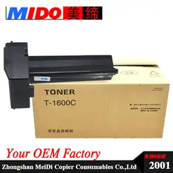 T1600C T1600D T-1600 T1600 совместимый тонер-картридж для E-STUDIO 160 168 169 208 258 259 209 E-16 E-Studio16