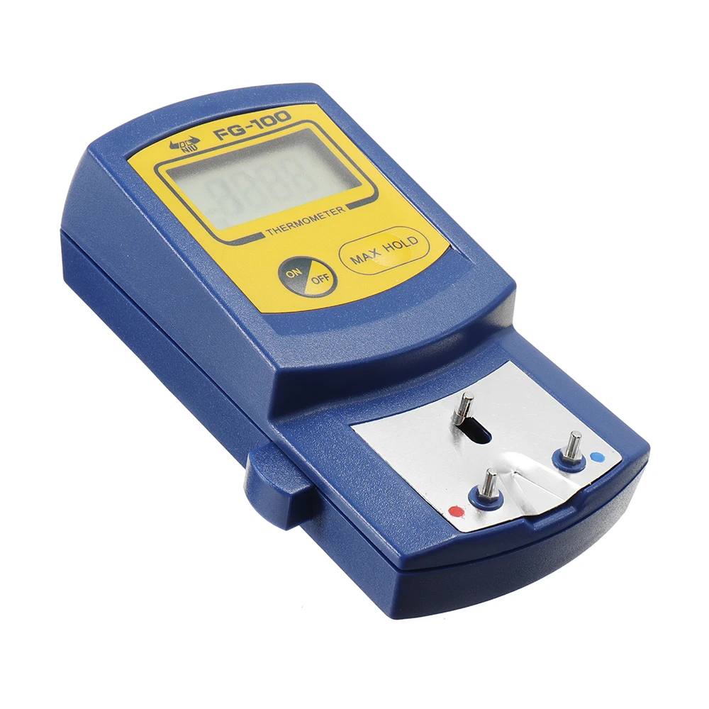 Goede FG 100 Digitale Soldeerbout Tip Thermometer Soldeerbout Tip Temperatuur Tester met 5 stks Thermometer sensor