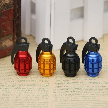 

4Pcs/set Grenade Bomb Exterior Wheel Tyre Tire Valve Stems Air Dust Cover Caps