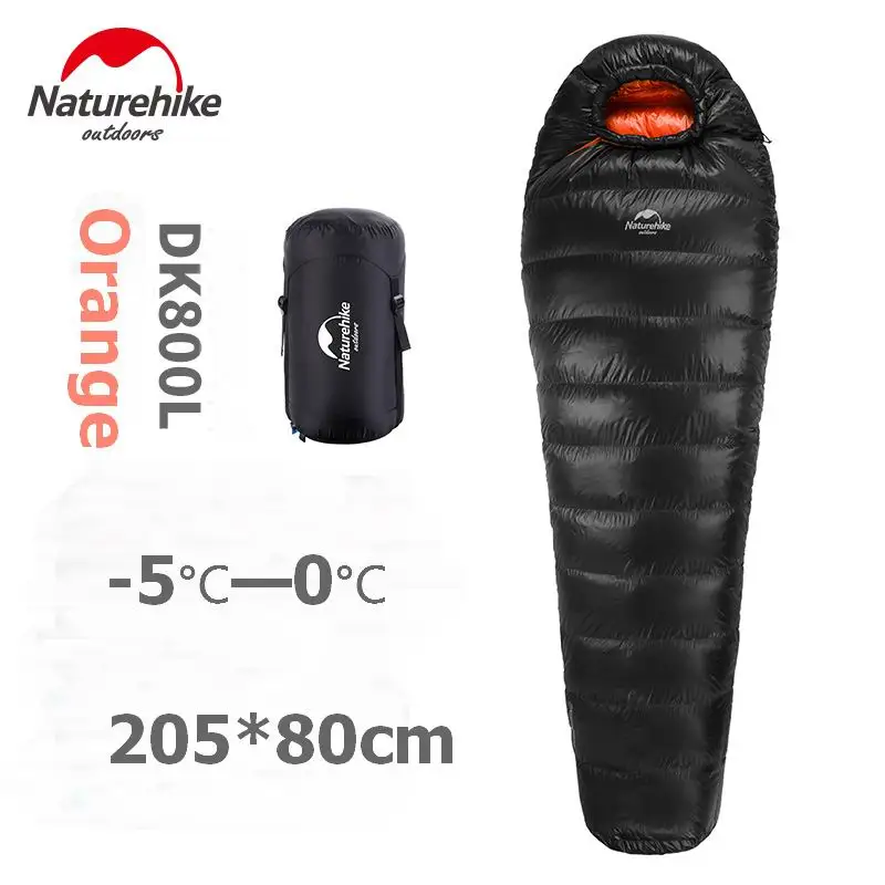 Спальный мешок Naturehike для мам на 90% утином пуху спальный одного кемпинга пешего