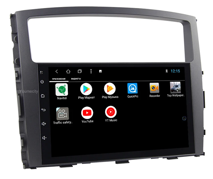 Sale 9 inch Android 8.1 Octa 8 Core 2G RAM 32G ROM Car DVD Player for Mitsubishi Pajero V97 2007-2015 Radio GPS Navigation BT WIFI 3