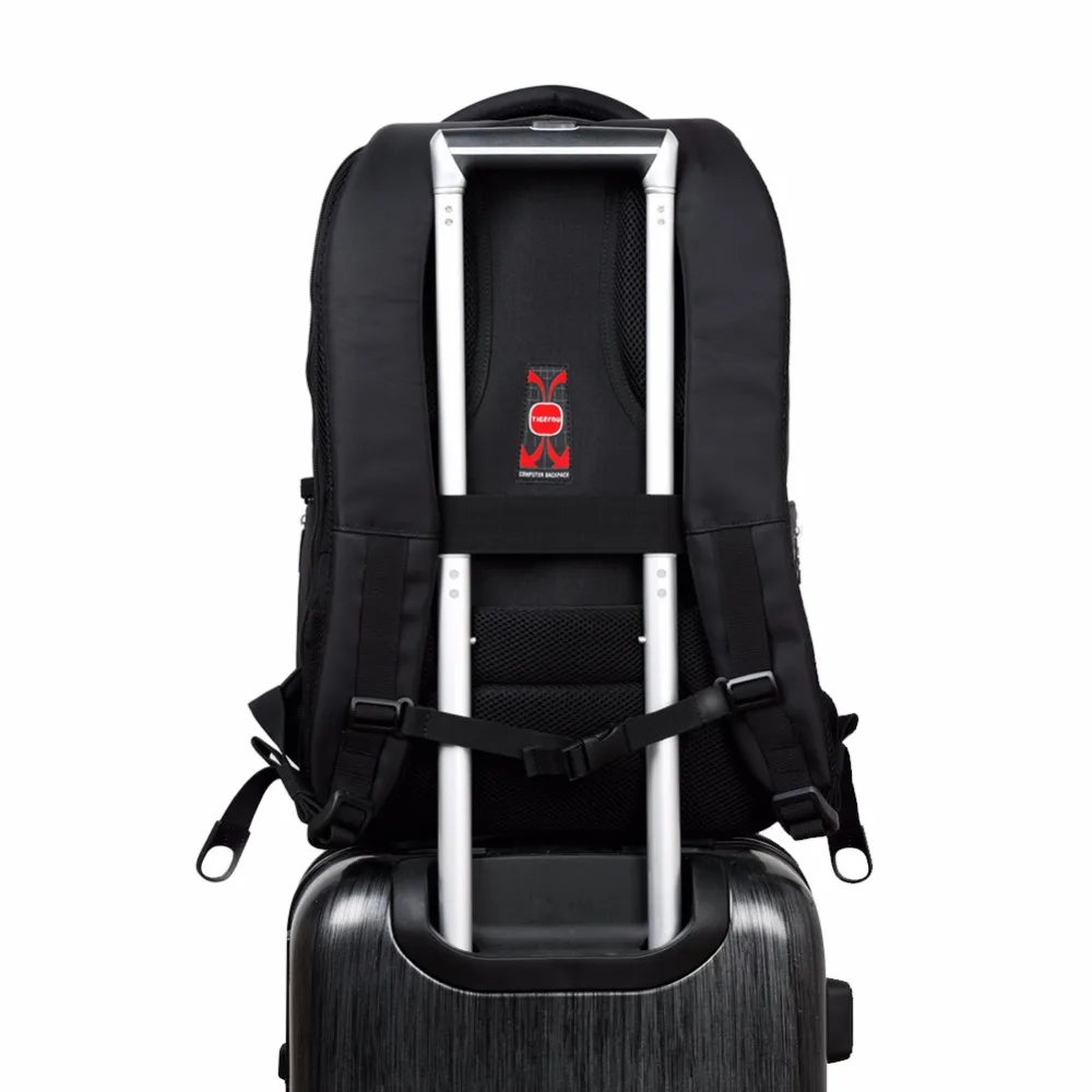 Tigernu multifunción impermeable de gran capacidad hombres de 15,6 pulgadas del ordenador portátil Mochila mujeres bolsas para la escuela de adolescente