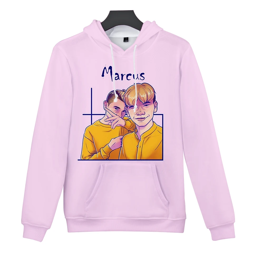  Marcus &martinus 3D Hoodies Sweatshirt Oversized Pullover Funny Casual Winter/Autumn High Quality 2