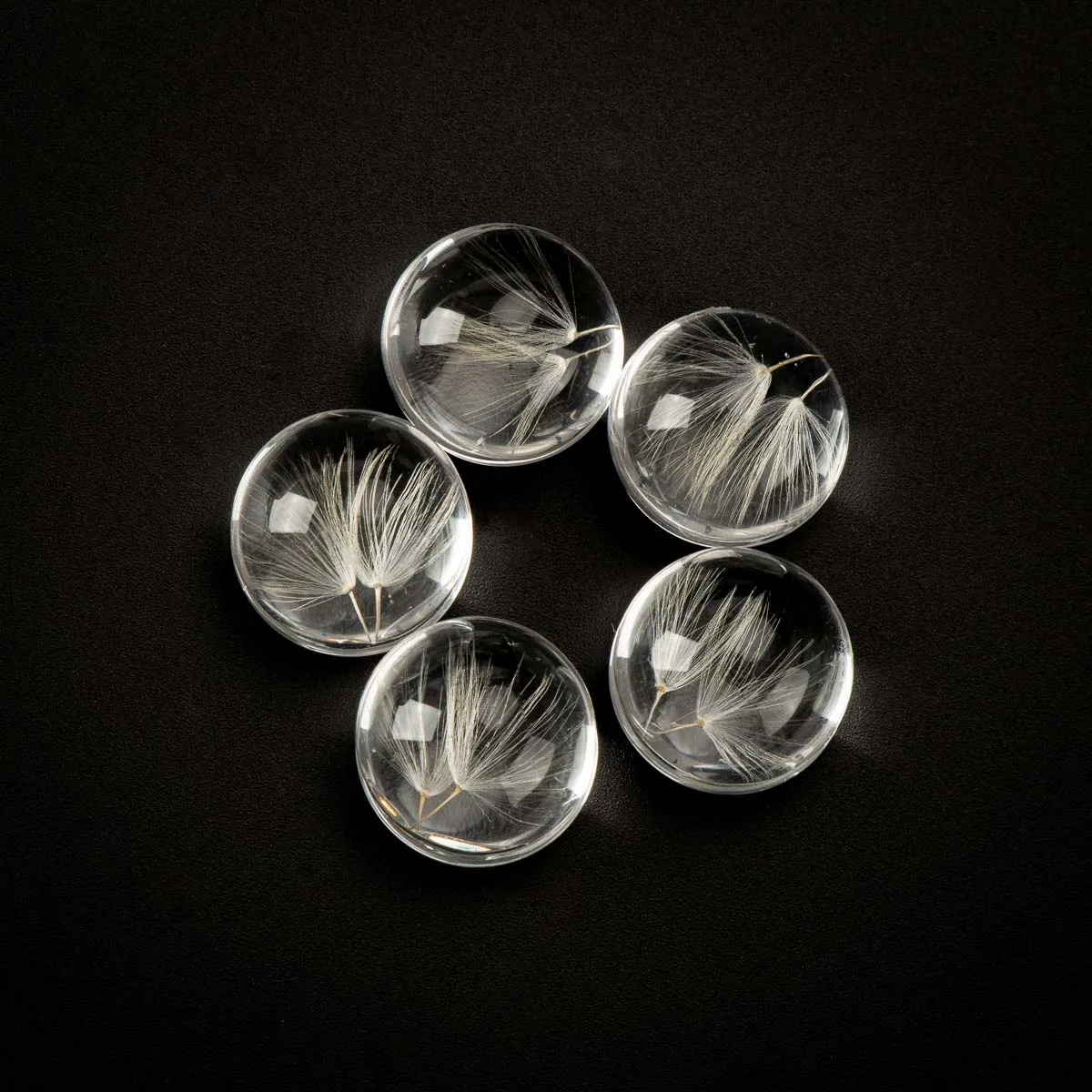 

Natural Dried Flower with Glass Bead string Not Ceramic Beads For DIY Necklace Jewelry Making Beads #IZ214