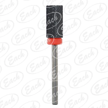 

1 pcs (coarse/medium/fine) Black Large Barrel Bit 3/32'' new nail art salon electric drill Ceramic nail file drill bit