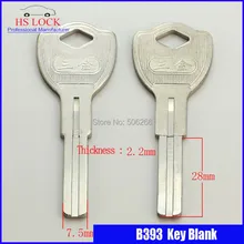B393 домашние заготовки ключей для двери слесарные принадлежности пустые ключи