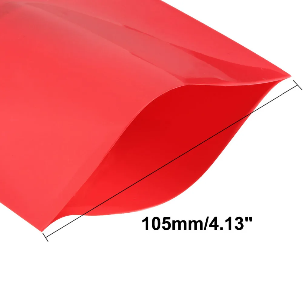 Uxcell PVC 105 мм плоская ширина 1 метр Длина термоусадочная трубка для 18650 источников
