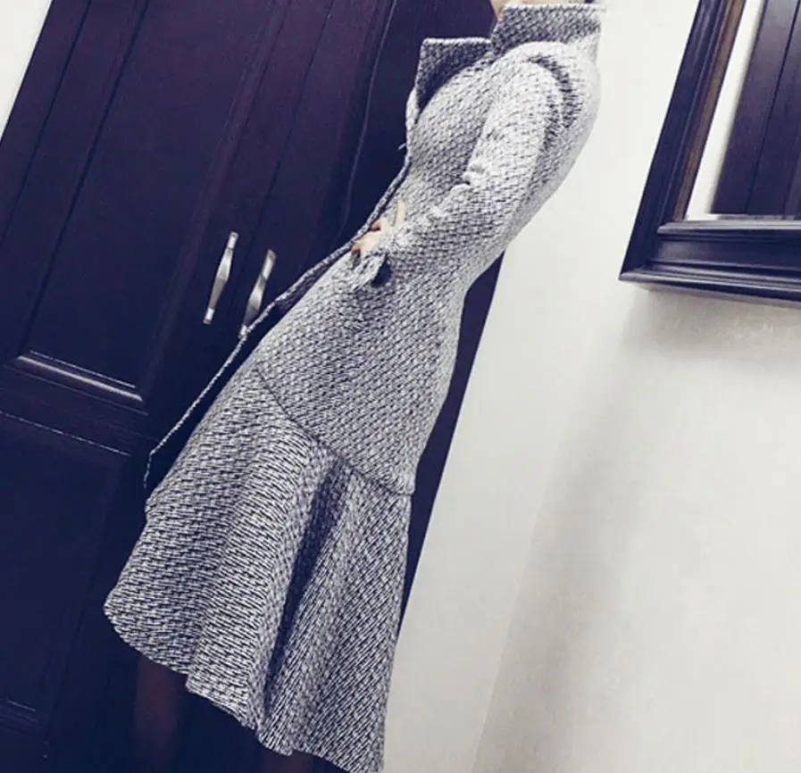 Survêtement Vintage Coton Femme Nouvelle 2018 Tops Manteaux De Hiver Longues Marque Manches Jupe Dropship En Automne Mode Style Gx1610 Picture wCxg6qZC