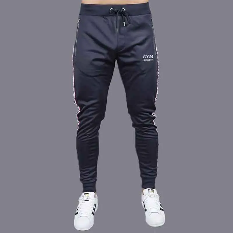 

Men's Sweats Pants 2019 Men Joggers Running Pants Tracksuit Bottoms Letter Print Sport Pants Cotton Fitness Trousers Male
