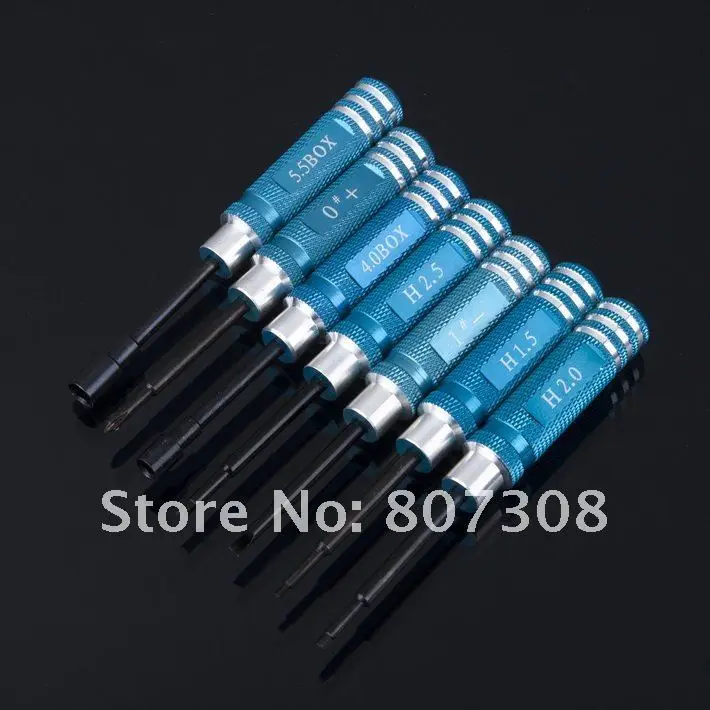 10 set Hex screwdriver Nut 7pcs screw driver tool kit For RC helicopter