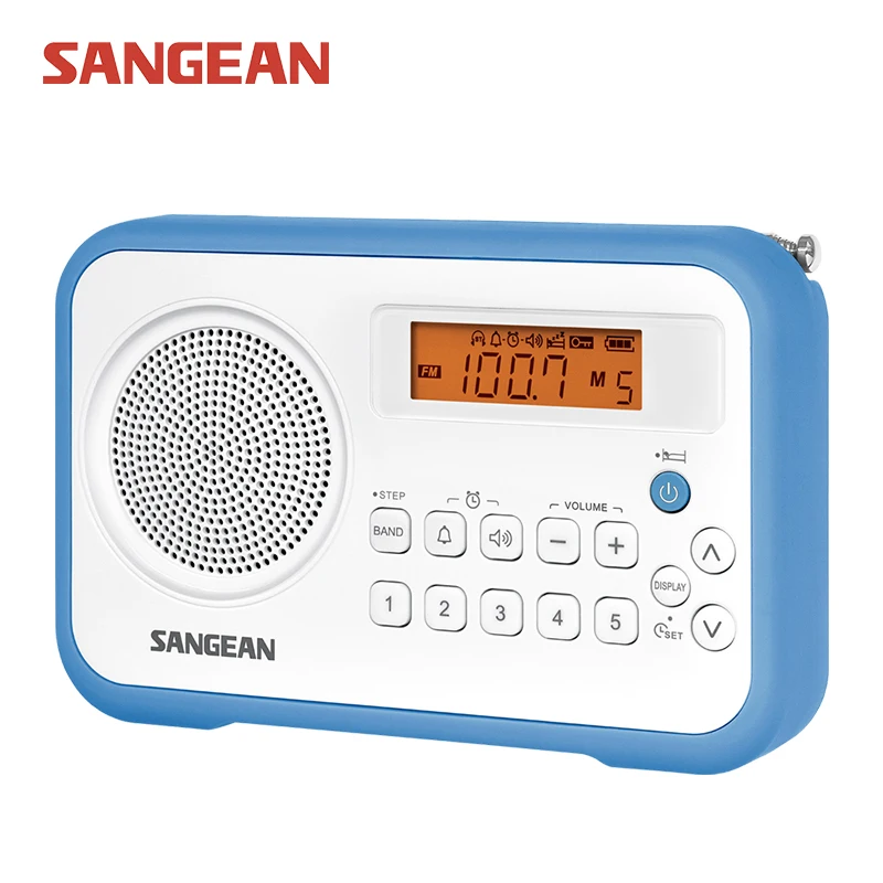 Sangean PR-D18 AM/FM/часы портативное цифровое радио