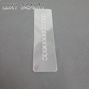 

10pcs Hair Extension Heat Protector Shields Rectangle Hair Extension Tools Part Skull Protector For Hot Fusion Hair Extension