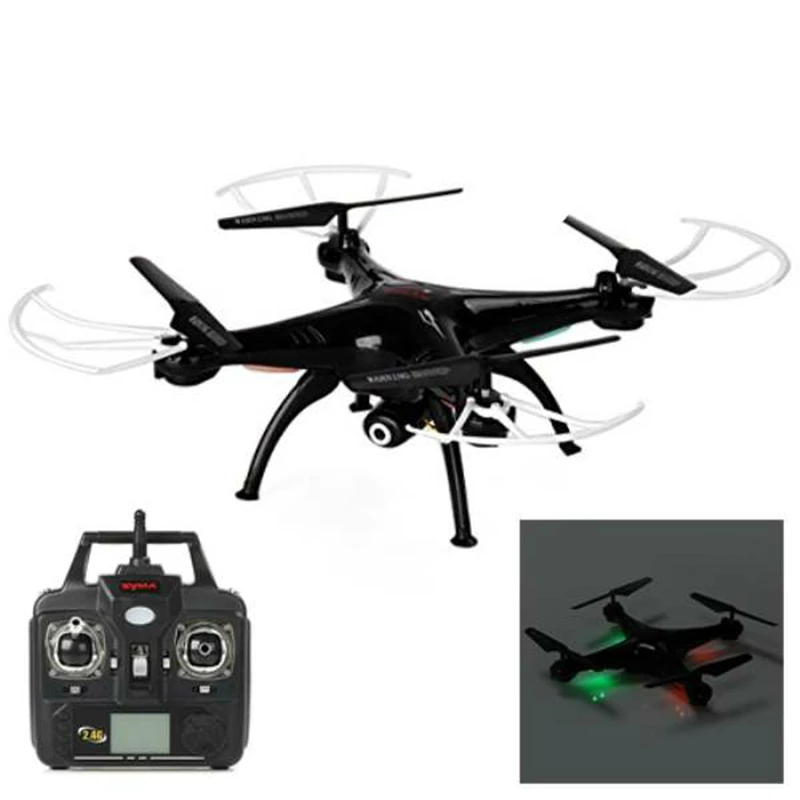 

Syma X5SW-1 RC Quadcopter 2.4GHz 6 Axis 3D FPV WIFI Camera Real-Time Transmission RC Helicopter 360-Degree Eversion (3 Colors)