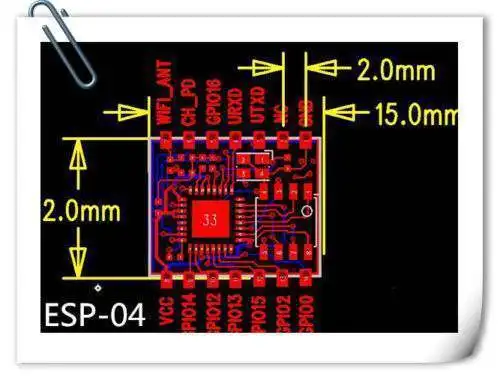 EPS 04 ESP8266 серийный WIFI модуль беспроводной трансивер плата LWIP AP STA|wifi module|wireless modulep p |