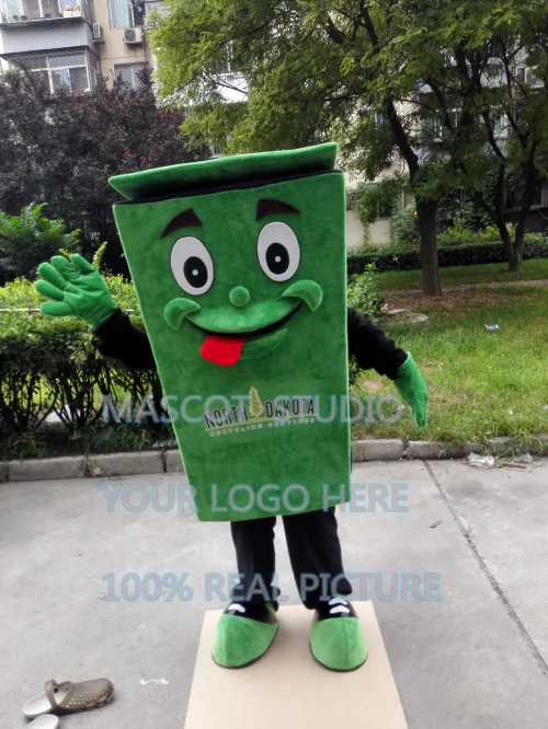 garbage bin mascot costume garbage can rubbish bin mascot custom fancy