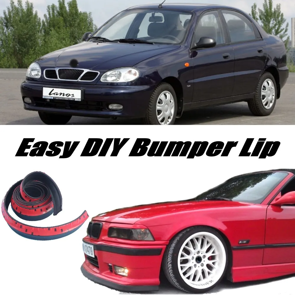 ZAZ Lanos Sens Chance Refit BodyKit Side Skirt Splitter Deflector