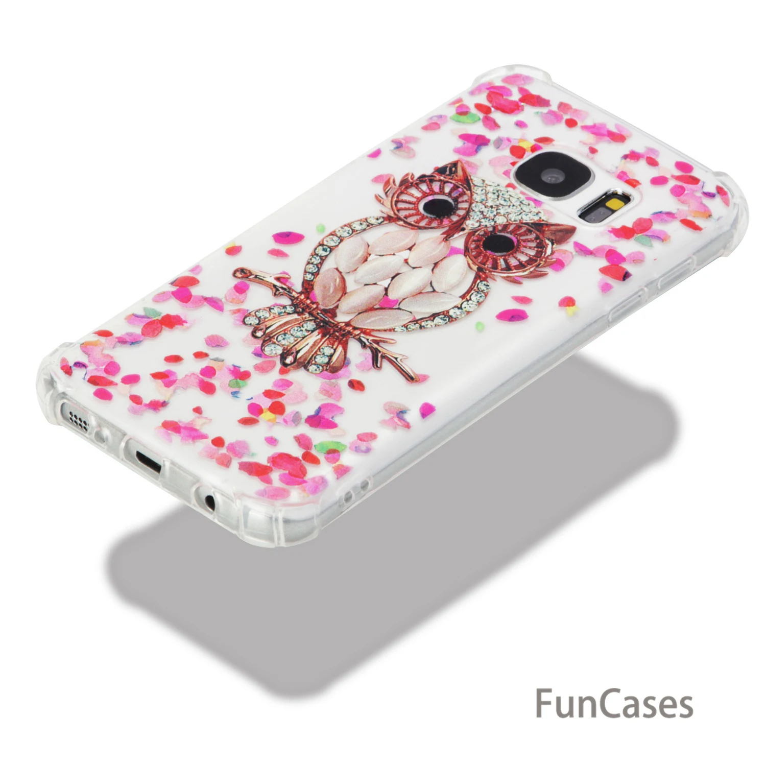 Owl Phone Case sFor Estuche Samsung S7 Soft TPU Phone Case Kryty Glitter Phone Accessory For Samsung Galaxy S7 Casa Aksesuar Tok Owl Phone Case sFor Estuche Samsung S7 Soft TPU Phone Case Kryty Glitter Phone Accessory For Samsung Galaxy S7 Casa Aksesuar Tok