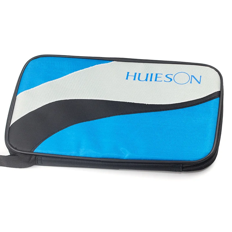Huieson прямоугольник Ткань Оксфорд Настольный Теннис Сумка для ракетки легкий пинг-понг летучая мышь container Case Blue лоскутное Цвет