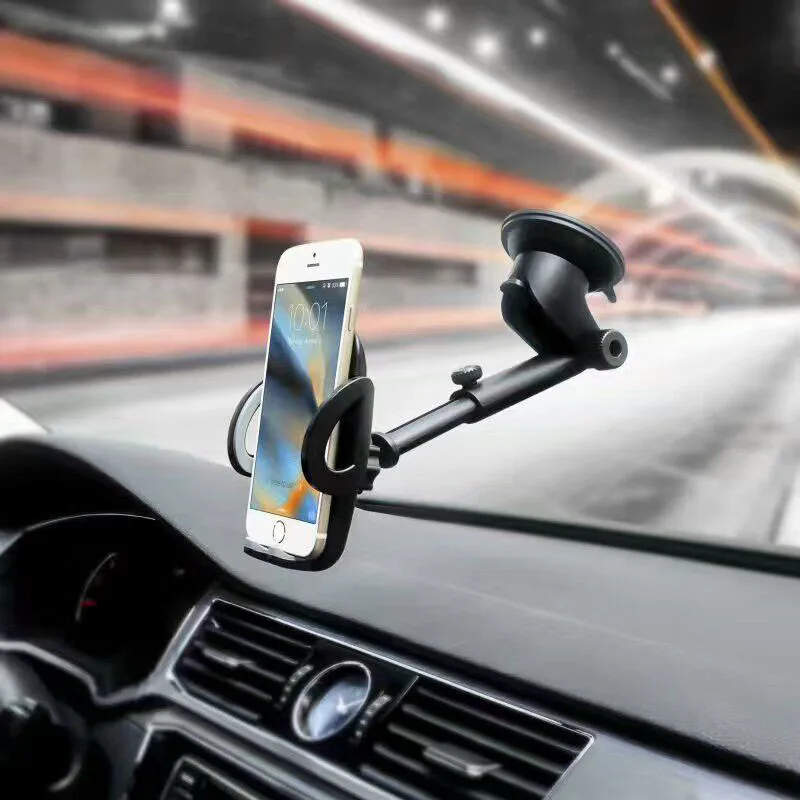  Rotary Suction CD Slot Car Air Vent Clip Mobile Phone Car Holders Stands For Xiaomi MI6 M5X/Wiko Je