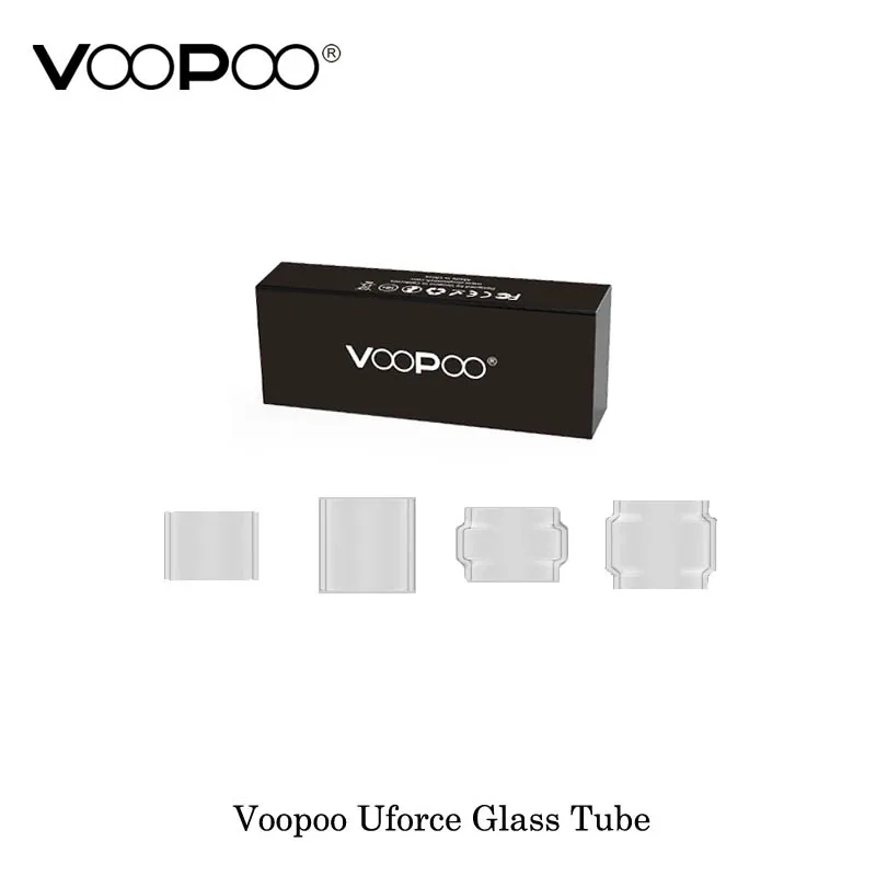 

(3pcs/lot) electronic cigarettes Voopoo Uforce Glass Tube 3.5ml/5ml/5.5ml/8ml For Voopoo Uforce/UforceT1/UforceT2 Tank Atomizer