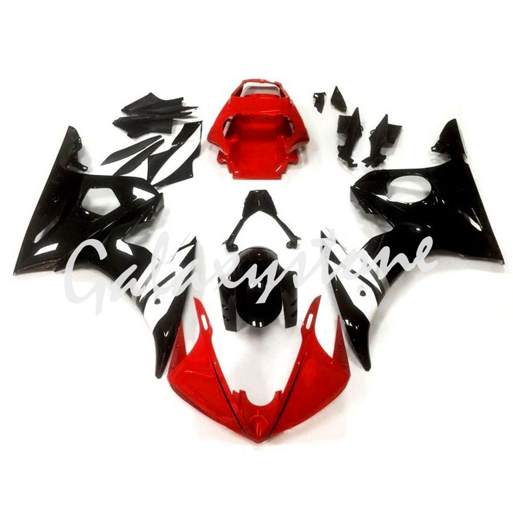 

Black&Red ABS Injection Fairing Bodywork Set Fit for Yamaha YZF R6 2003-2004