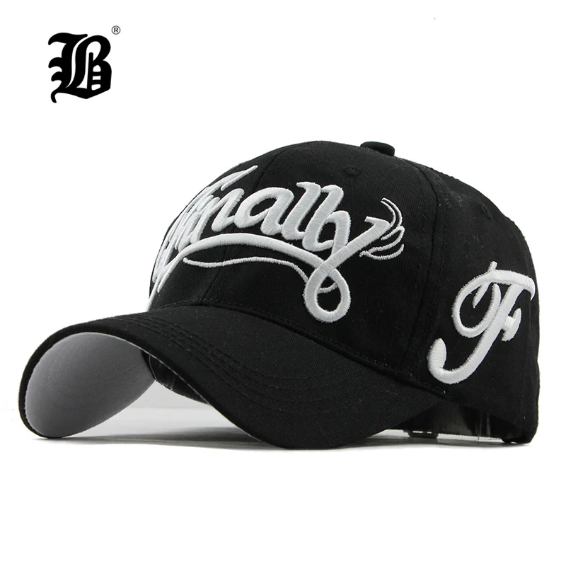 

[FLB] 100% cotton baseball cap women casual snapback hat for men Fashion Vintage casquette homme Letter embroidery gorras F114