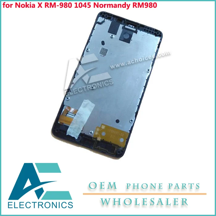 Для Nokia X RM980 1045 Normandy RM980 ЖК-дисплей+ дигитайзер Сенсорное стекло+ рамка в сборе RM-980