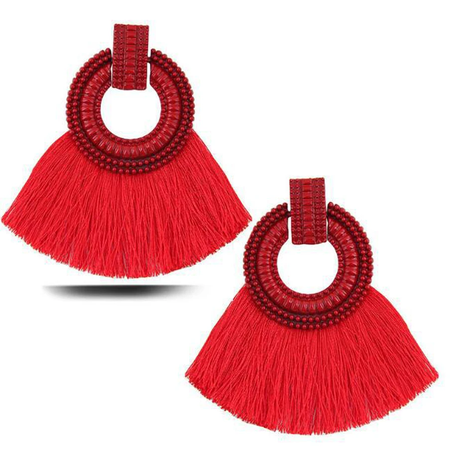 

EVERLEAD bohemia earrings 2018 fashion jewelry tassel earrings for women jewelry women's accessories women earrings tassels