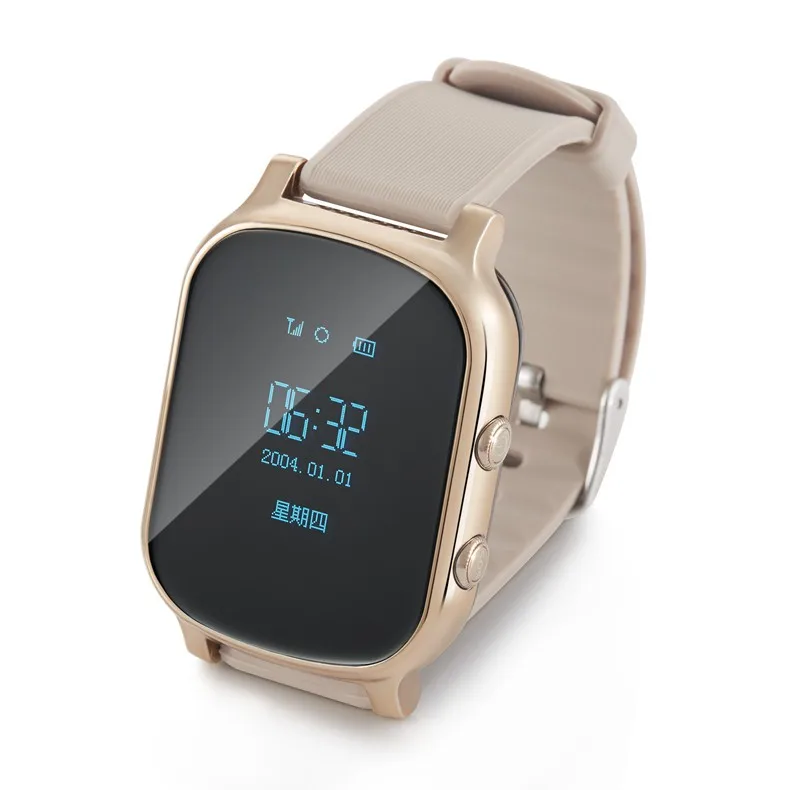 Mini GPS Tracker Smart Watch T58 Kids Child Elder Bracelet Personal Locator GSM Tracking Device LBS WiFi Call Free Web APP SOS цена Mini GPS Tracker Smart Watch T58 Kids Child Elder Bracelet Personal Locator GSM Tracking Device LBS WiFi Call Free Web APP SOS цены онлайн