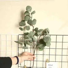 ISHOWTIENDA искусственные цветы шелк ягненок уха лист спрей зелень для домашнего декора Свадьба горячая распродажа