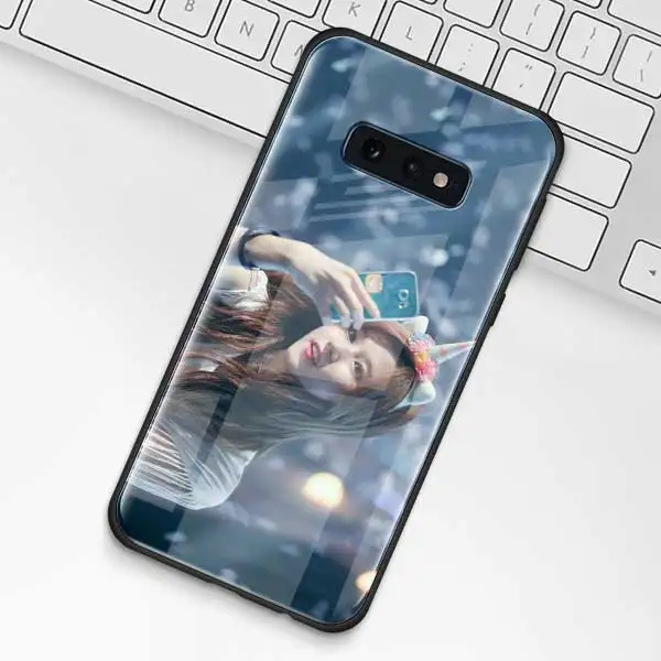 Чехол из закаленного стекла для samsung Galaxy S10 S10e S9 S8 S10 Plus Note 9 A50 A30, чехол s, чехол - Цвет: 015