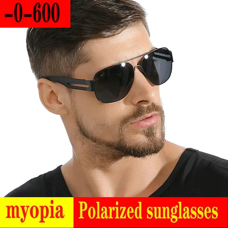 

MINCL/Prescription -1.0 -1.5 -2.0 -2.5 -3.0 -4.0 Finished Polarized Myopia Sunglasses Men Women Short sighted Optics Eyewear FML