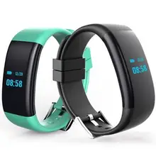 Водонепроницаемый IP68 Одежда заплыва Smart Band DF30 смарт-браслет Приборы для измерения артериального давления пульса Мониторы Фитнес группа для IOS Android