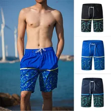 Летние мужские повседневные удобные шорты спортивные пляжные шорты мешковатые спортивные шорты для бега быстросохнущие шорты для серфинга свободные большие размеры M-4XL