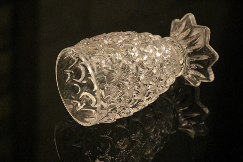 Особенности Русалка Стеклянная чашка, креативный индивидуальный рыбий хвост прозрачный стакан, ананас декоративная чашка