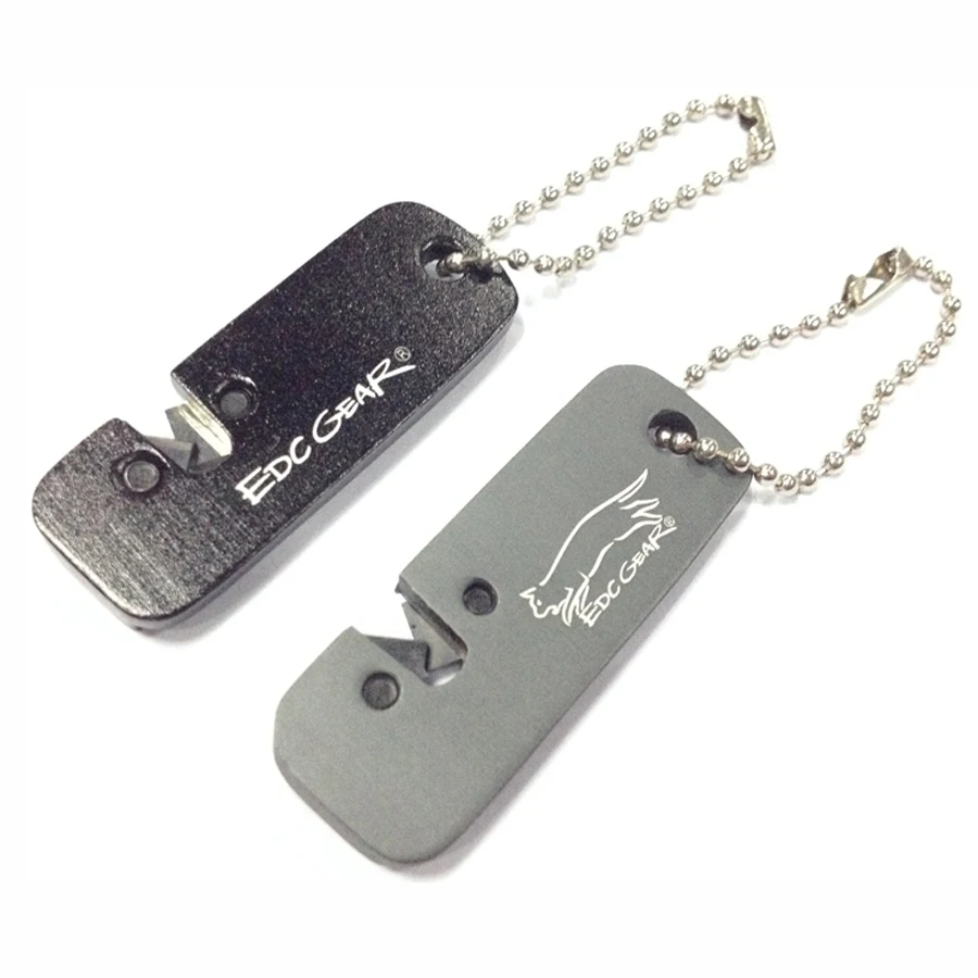 

EDC Camping Equipment Tungsten Steel Professional Sharpening Knife Repair Knife Sharpener Keychain Outdoor Portable Tools FW208