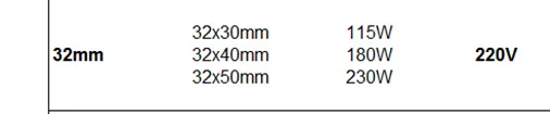 48 мм ID латунный ленточный нагреватель 48x30/48x35/48x40/48x50/48x60 мм высота электрический нагревательный элемент мощность 200 Вт/240 Вт/270 Вт/340 вт/400 Вт