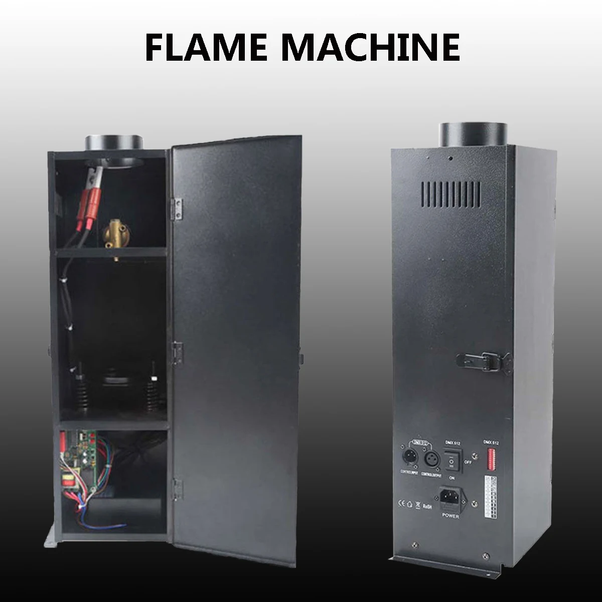 

Thrower Effect Projector DJ Disco Stage Show Party Flame Stage Machine Show Party Machine With AU Plug