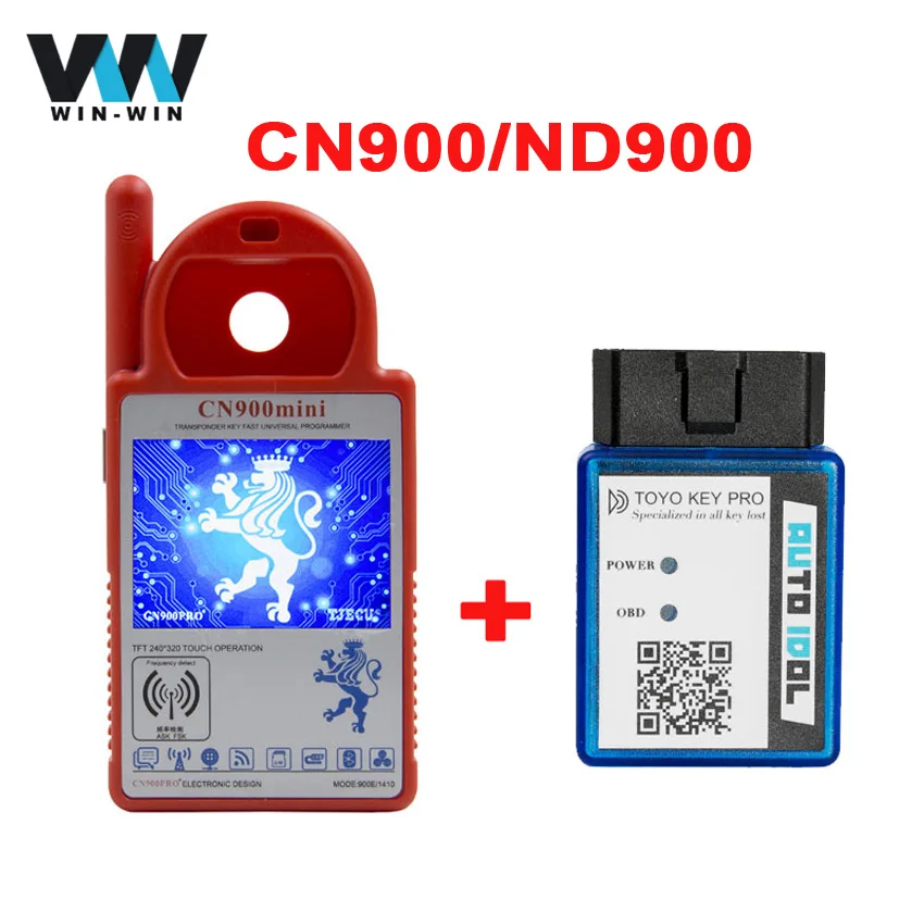 For Toyota TOYO KEY PRO OBD II All Key Lost +MINI CN900