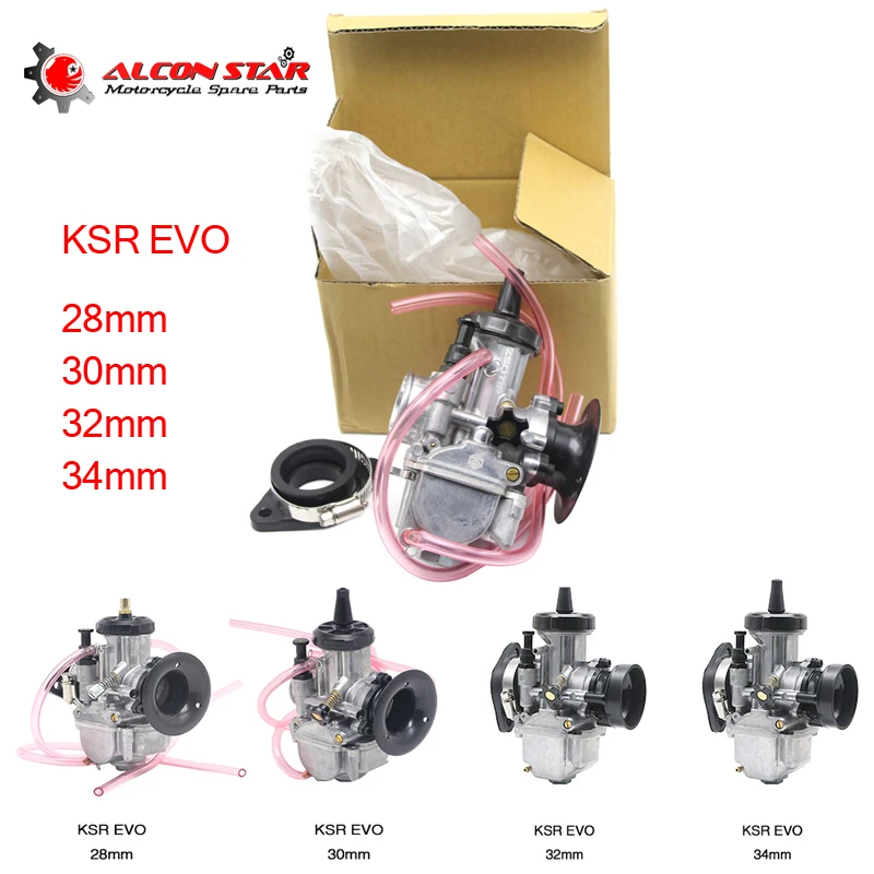 Alconstar мотоцикла карбюратор KSR Модель 28/ 30/32/34 Carburador Evolution Kit EVO Carb для подходит Yamaha KTM
