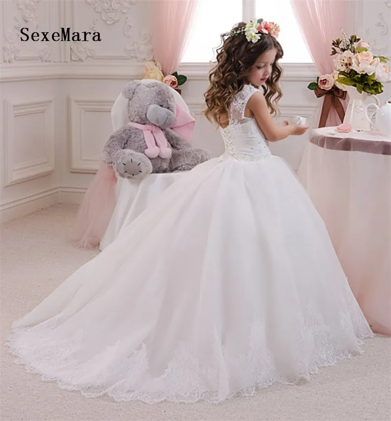 puffy communion dresses