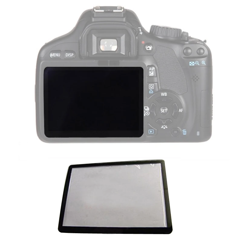 Внешний внешний ЖК-экран защитный запчастей для Canon 5D 5D2 6D 40D 50D 60D 400D 450D 500D 550D 600D 1000D1100D 1200D SLR